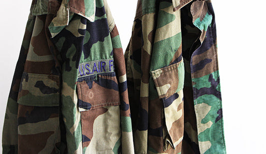 【Made By Sunny Side Up】2 for 1 BDU Jacketが少量ですが再入荷です。お探しの方はお早めに。