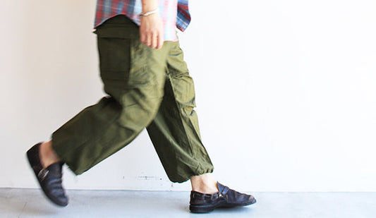 完売後もお問い合わせの多かった【M-65 Field Pants】がようやくまとまって入荷いたしました。