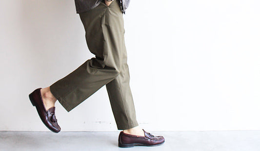 【STILL BY HAND / スティル バイ ハンド】1Tac Semi Wide Cotton Trouser.大人が履きたくなるセミワイドパンツ。