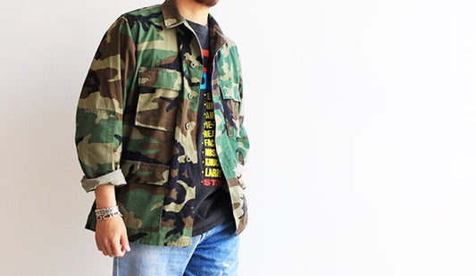 【Sunny Side Up 】2 for 1 US Army BDU Jacket .1枚のみ追加で入荷いたしております。オススメの1枚です。
