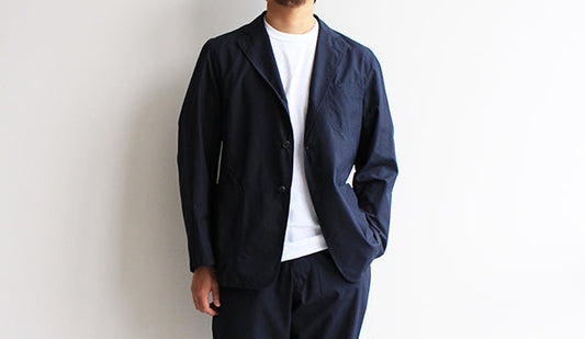 【Kaptain Sunshine / キャプテン サンシャイン】 Finx Cotton-Silk Fieldwrap Jacket & Traveller Trousers入荷。