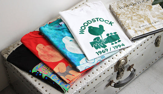 WOODSTOCK関係のヴィンテージTシャツなども色々とございます。是非、店頭で。