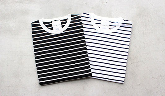 【STILL BY HAND / スティル バイ ハンド】Border Pocket Teeが進化して今年も登場です。