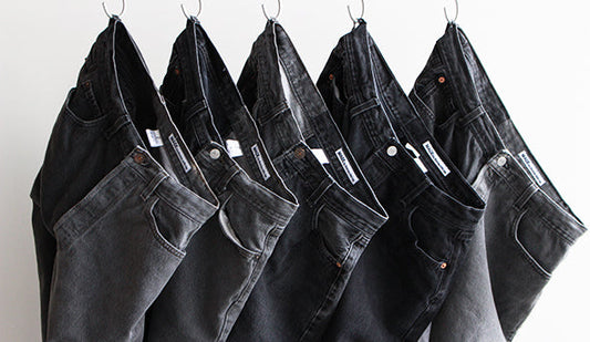 【Made By Sunny Side Up】2 for 1 Denim 『Black』が久々の再入荷です。