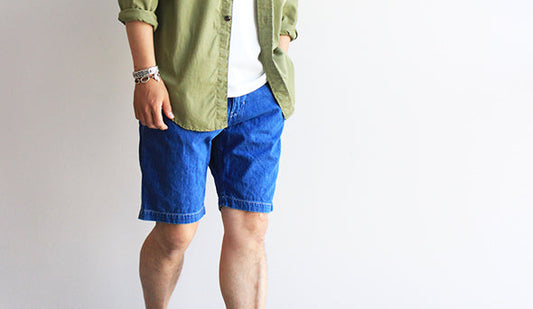 【orslow / オアスロウ】Easy Shorts -2 Year Wash- オリジナルデニムを使ったオールラウンドな１本。