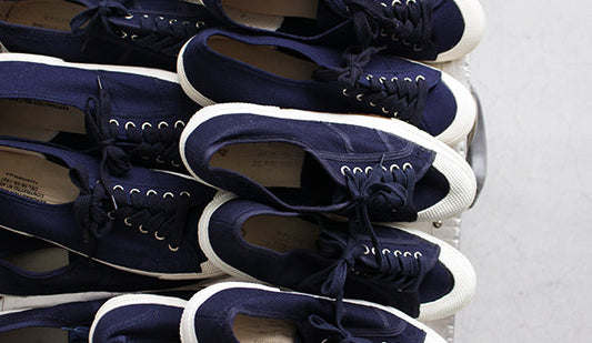 【DEADSTOCK】90-00s Italian Navy Sailor Shoes.イタリアンミリタリーの名作シューズが入荷です。