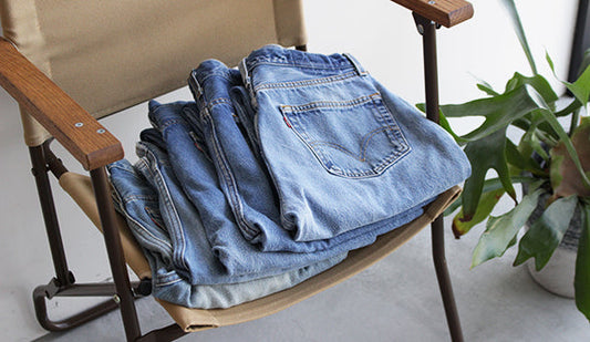 【Made By Sunny Side Up】2 for 1 Denim『Blue』も入荷いたしました。今回もいい色が揃っています。