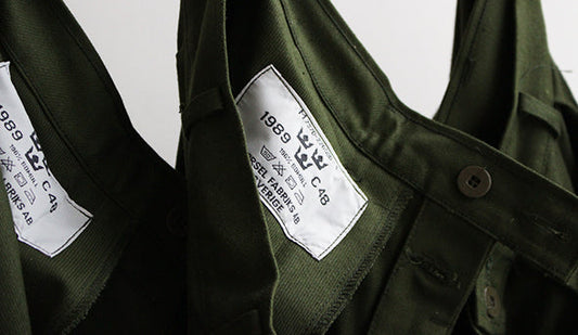 【DEADSTOCK】80s Swedish Army Utility Trousers.入荷後即完売のアイテムが待望の再入荷です。