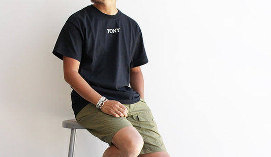 猛暑に向けて調子の良いTシャツが【TONY TaizSun】より入荷です。まだまだTシャツが必要です。