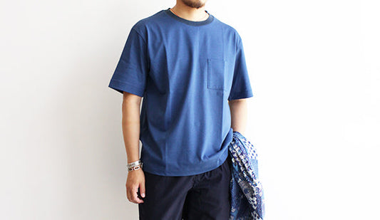 【STILL BY HAND / スティル バイ ハンド】High Gauge Crew Neck T-Shirts.抜群の着心地を誇る品の良い1枚。