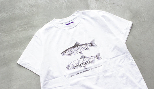晩夏初秋に向けて新作のグラフィックTシャツも入荷致しました。今の季節に嬉しい1枚。