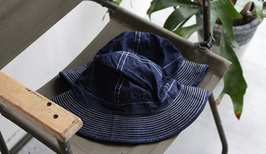 【orslow / オアスロウ】の名作ハット、US NAVY HAT Denim White STも入荷です。