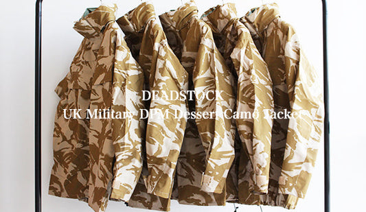 【DEADSTOCK】00s UK Military DPM Dessert Camo Jacket.高い機能性とデザイン性を兼ね備えた近代ミリタリージャケット。