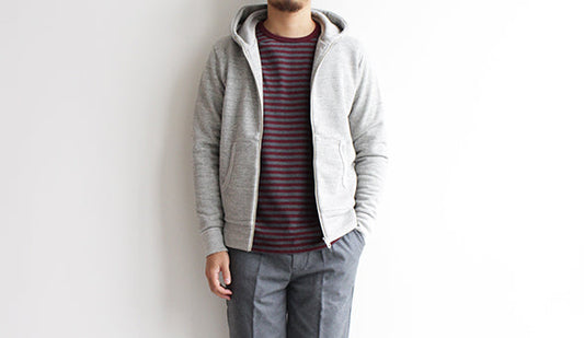 【STILL BY HAND / スティル バイ ハンド】Zip Up Sweat Parka.スエットパーカーの完成系とも言える素晴らしい１枚。