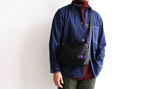 【THE NORTH FACE PURPLE LABEL / ザ ノースフェイス パープルレーベル】Limonta Nylon Shoulder Bag.ブランドを代表する名作バック。