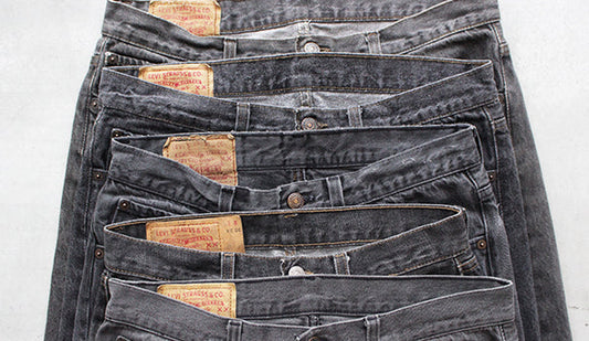 【HEXICO / ヘキシコ】Deformer Ex. Denim U.S.501 "Black" &  "Indigo"抜群にクールなリメイクデニム。