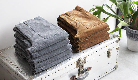 【STILL BY HAND / スティル バイ ハンド】Stretch Corduroy Trousers.今シーズン、注目のコーデュロイトラウザー。