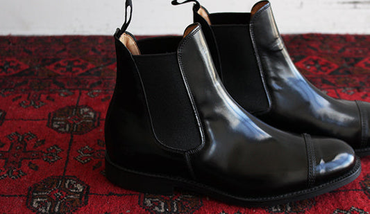 【SANDERS】Military Chelsea Bootsが入荷してまいりました。楽しみにしていた1足です。
