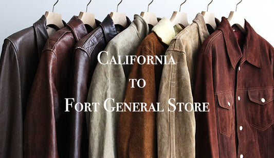 【California To Fort General Store】冬には欠かせないグッドレザーアイテムも揃っております。
