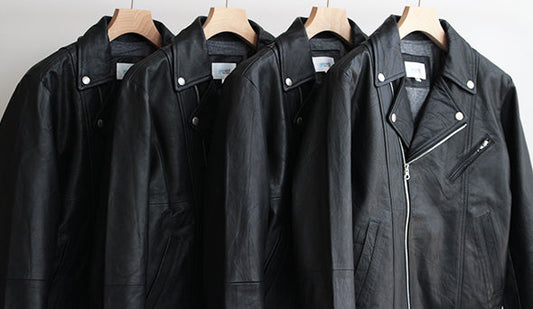 【Yoused / ユーズド】Remake Double Riders Jacket.品良くモードで遊び心のあるリメイクダブルライダース。