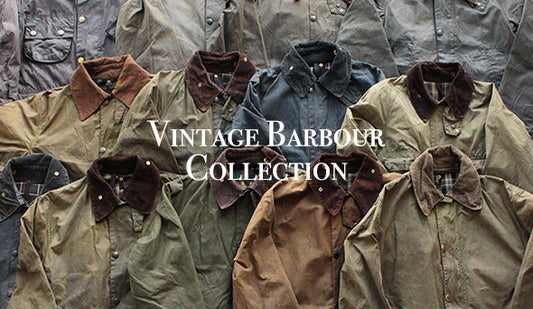 【Vintage Barbour & Resize Collection】を11月23日(金）より開催いたします。