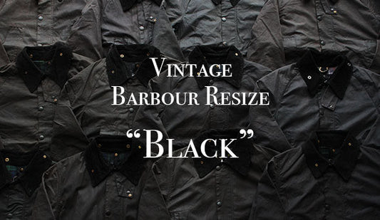【Vintage Barbour & Resize Collection】を11月23日(金）より開催いたします。