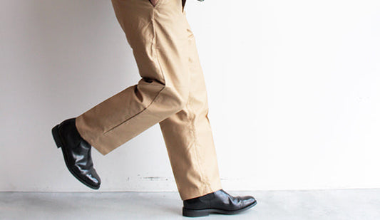 【STILL BY HAND / スティル バイ ハンド】Semi-wide Moleskin Pants.程よい太さの大人のセミワイドパンツ。