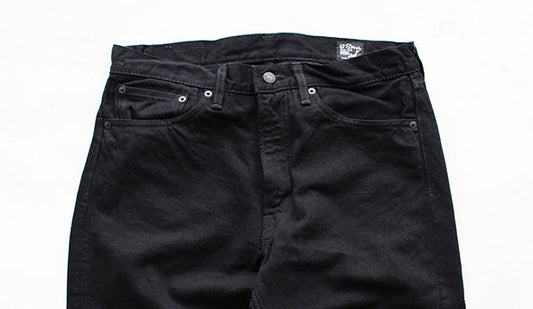 【orslow / オアスロウ】 Ivy Fit Denim 107 Black.名作ブラックデニムも入荷しております。
