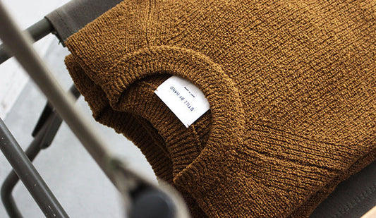 完売しておりました【STILL BY HAND】のニットも1点のみ再入荷しております。お探しの方は是非。
