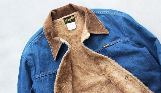 【VINTAGE】70s Wrangler Brown Boa Jacket.も合わせてオンラインへアップ致しました。
