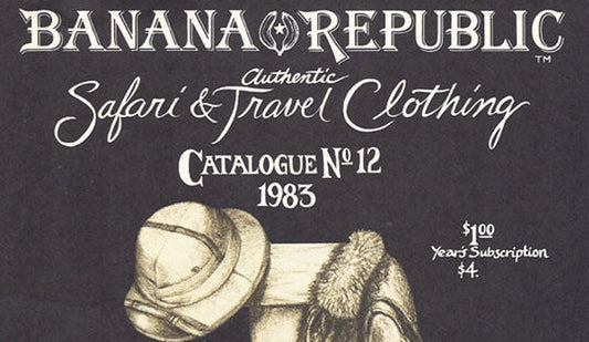 【VINTAGE】80s BANANA REPUBLIC ”Safari & Travel” Hunting Jacket.名作揃いのコレクションライン。