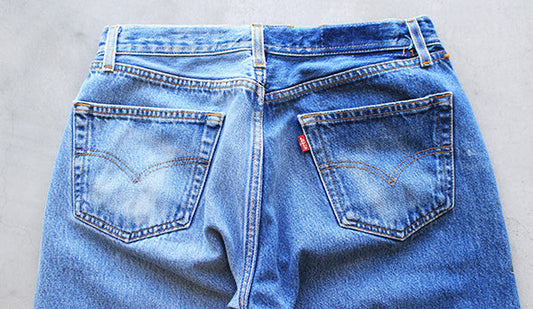 ご要望の多かった【Made By Sunny Side Up】2 for 1 Denim  『Blue』＆『Black』が再入荷しております。