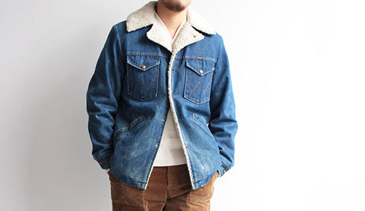 【VINTAGE】70s Wrangler Wrange Coat.数多くのブランドからサンプリングされ続ける名品。