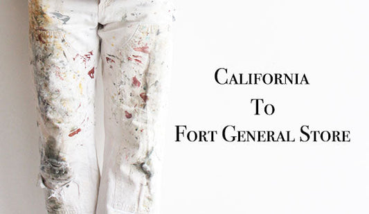 【California To Fort General Store】いよいよ買い付けアイテムの販売を開始いたします。
