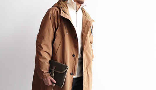 【STILL BY HAND / スティル バイ ハンド】Water-Repellent Hooded Coat.春にオススメしたかったコート。