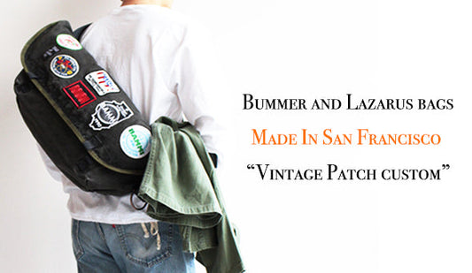 【Bummer and Lazarus bags】Messenger bag. Made In San Francisco.最高にクールなメッセンジャーバック。