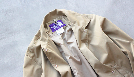【THE NORTH FACE PURPLE LABEL】からも新たに春に向けたジャケットが入荷致しました。
