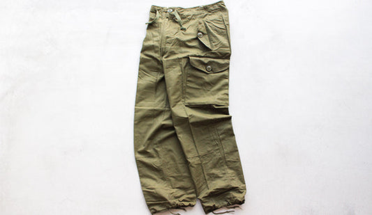 【DEADSTOCK】80s Canadian Army Wind Over Pants.再入荷いたしました。