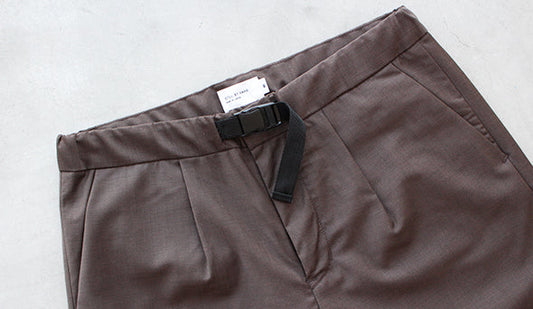 【STILL BY HAND / スティル バイ ハンド】Summer Wool Shorts.涼しく、履き心地の良い大人ショーツ。