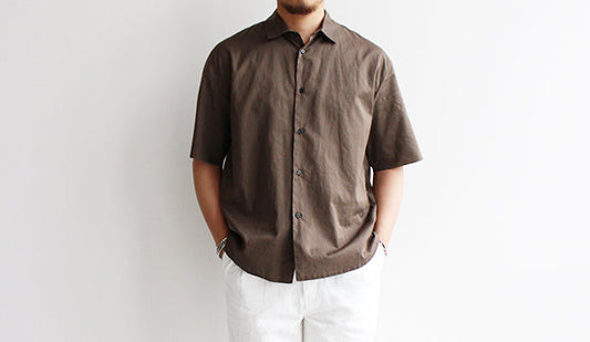 【STILL BY HAND / スティル バイ ハンド】Layered Cotton Shirts.ローン地を2枚重ねて”無双仕上げ”で作られた1枚。