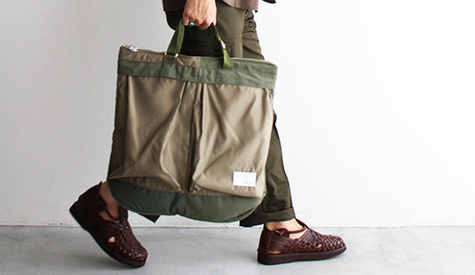 【nanamica / ナナミカ】Helmet Bag.今、特に気になるヘルメットバックが入荷です。