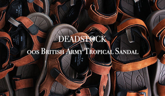 【DEADSTOCK】00s British Army Tropical Sandal.お問い合わせの多かったミリタリーサンダルが入荷です。