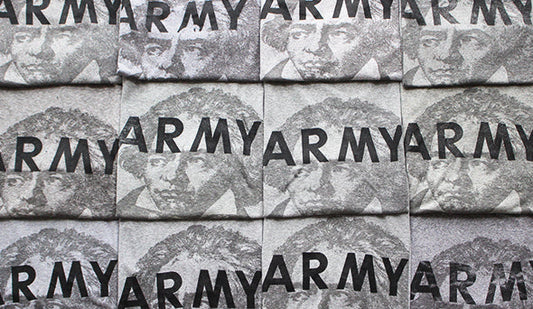 【VINTAGE】Vintage Army Tee “Beethoven” Over Print Remake.待望の再入荷です。