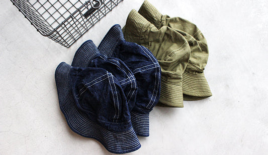 【orslow / オアスロウ】US NAVY HAT Denim White ST & Green HBTが入荷致しました。