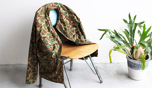 【VINTAGE】70-80s Duck Hunter Camo Jacket.シャツ感覚で羽織れるヴィンテージジャケット。