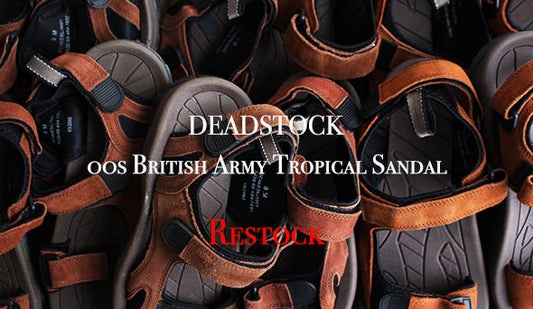 【DEADSTOCK】00s British Army Tropical Sandal.お問い合わせの多かったミリタリーサンダルが入荷です。