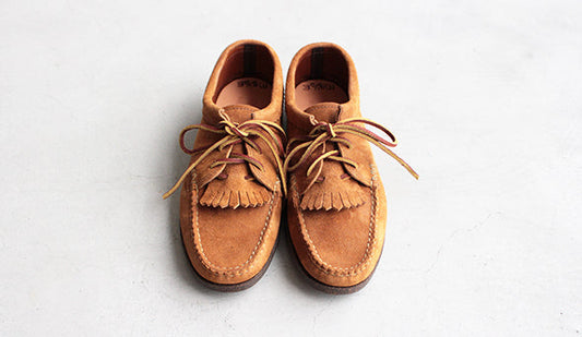 【YUKETEN / ユケテン】Blucher Moccasin.この春夏、とても調子の良い１足。