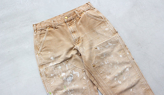 【USED】00s Old Carhartt Painter Pants "Good Paint"オススメのペインターも掲載致しました。