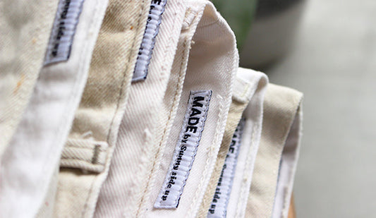 【Made By Sunny Side Up】2 for 1 Denimの『White』が入荷致しました。FORT初登場です。