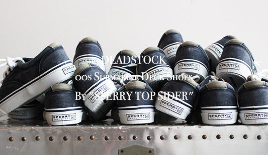 【DEADSTOCK】00s Submarine Deck Shoes By "SPERRY TOP SIDER"抜群にクールで希少な１足が入荷です。
